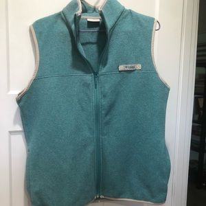 Ladies PFG Columbia fleece vest